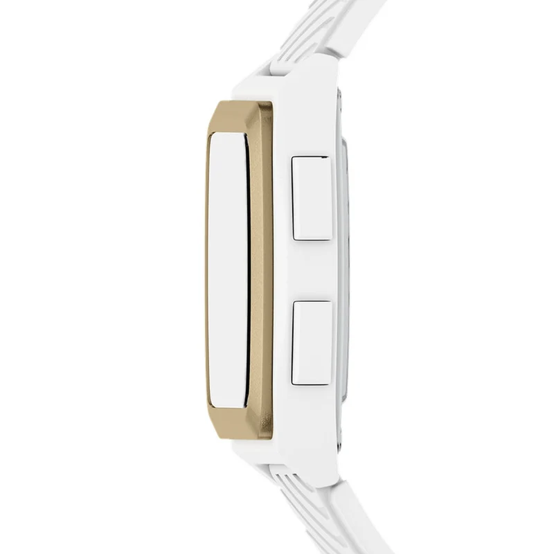 Armani Exchange White Oval Digital Watch AX2968