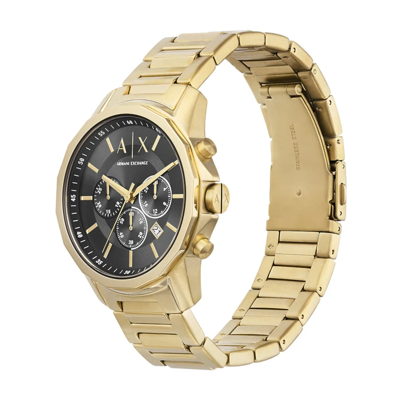 Armani Exchange herren Uhr Gold AX1721