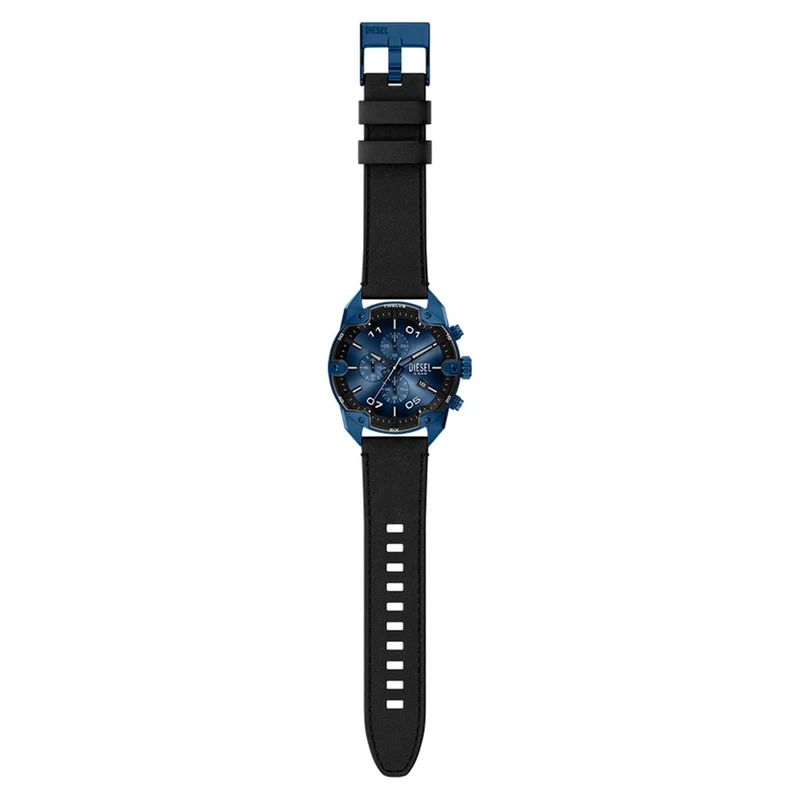 Diesel Spiked Round Dark Blue Dial Watch DZ4703