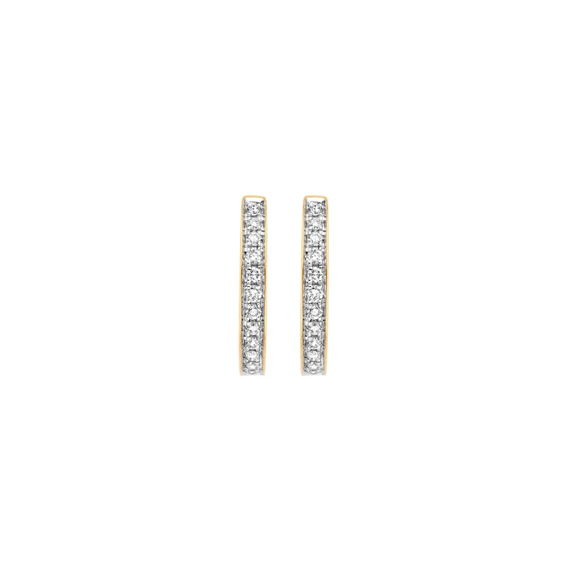 Blush Diamonds damen Creolen 585 Gold 7612BDI