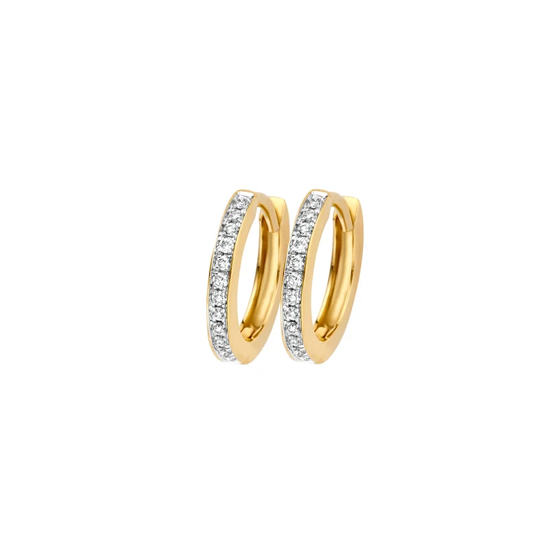Blush Diamonds damen Creolen 585 Gold 7612BDI