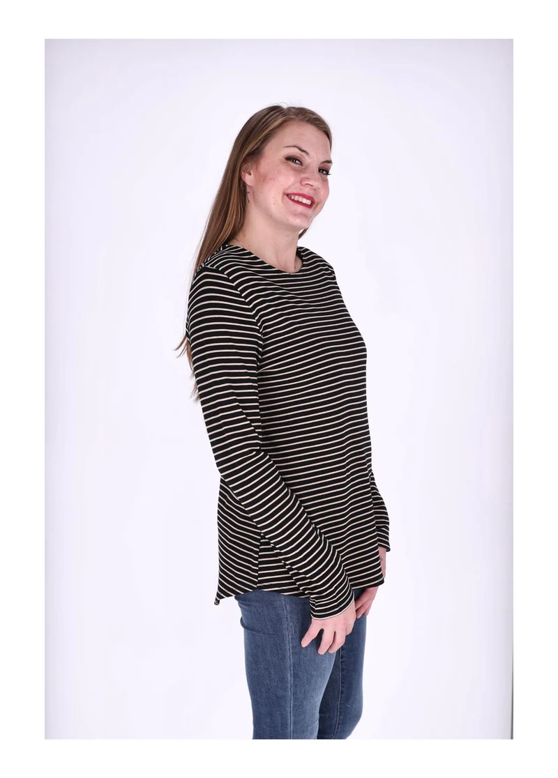 Splash of Color Ringel Damen-Shirt