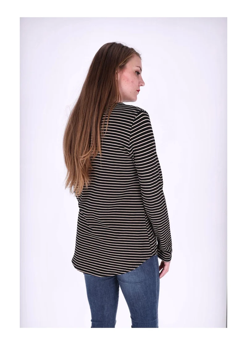 Splash of Color Ringel Damen-Shirt