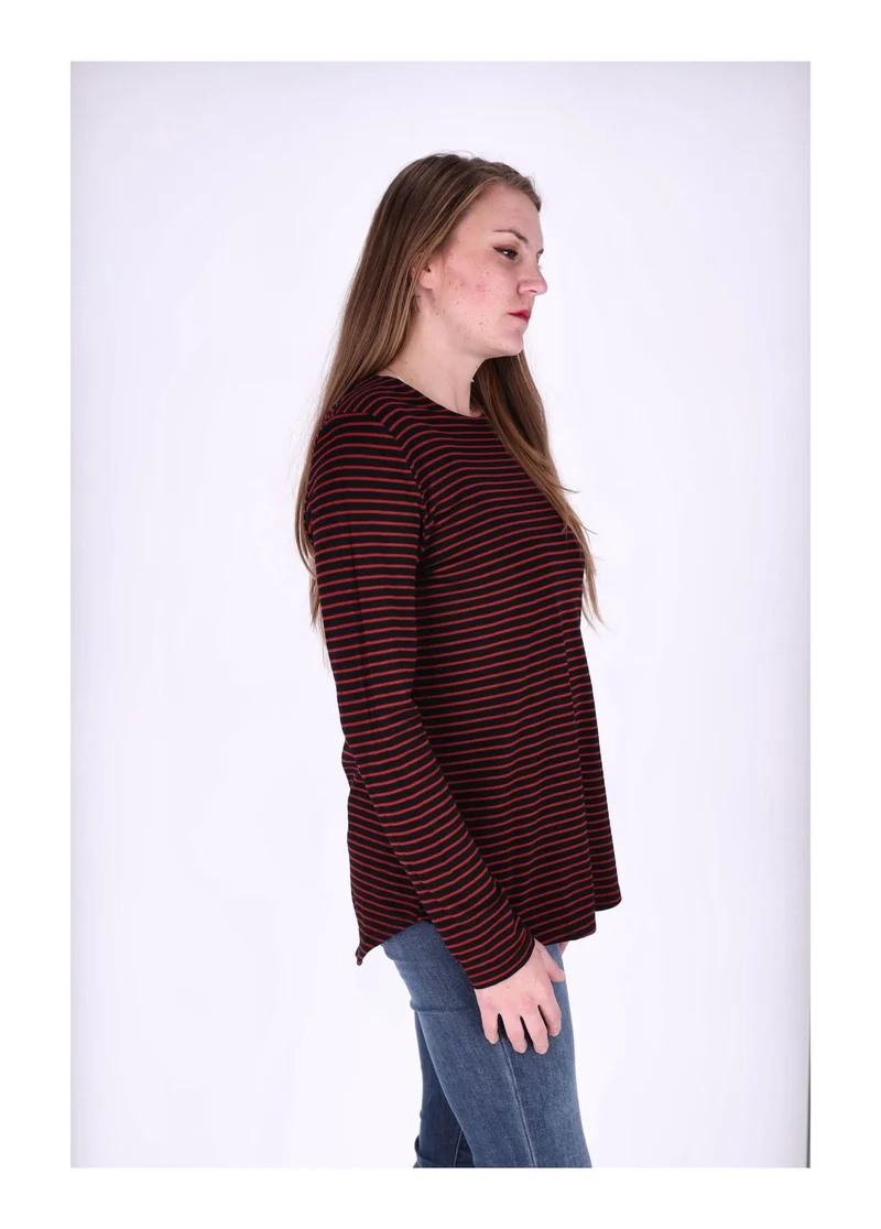 Splash of Color Ringel Damen-Shirt