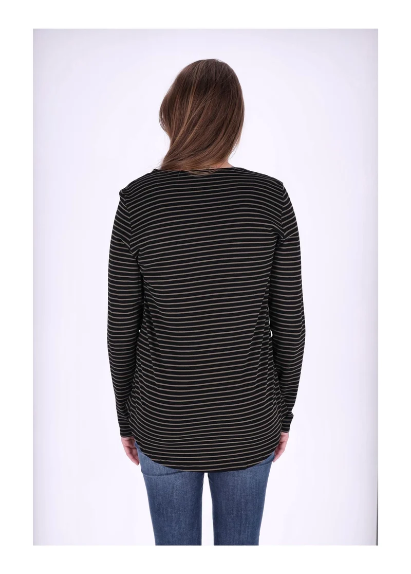Splash of Color Ringel Damen-Shirt