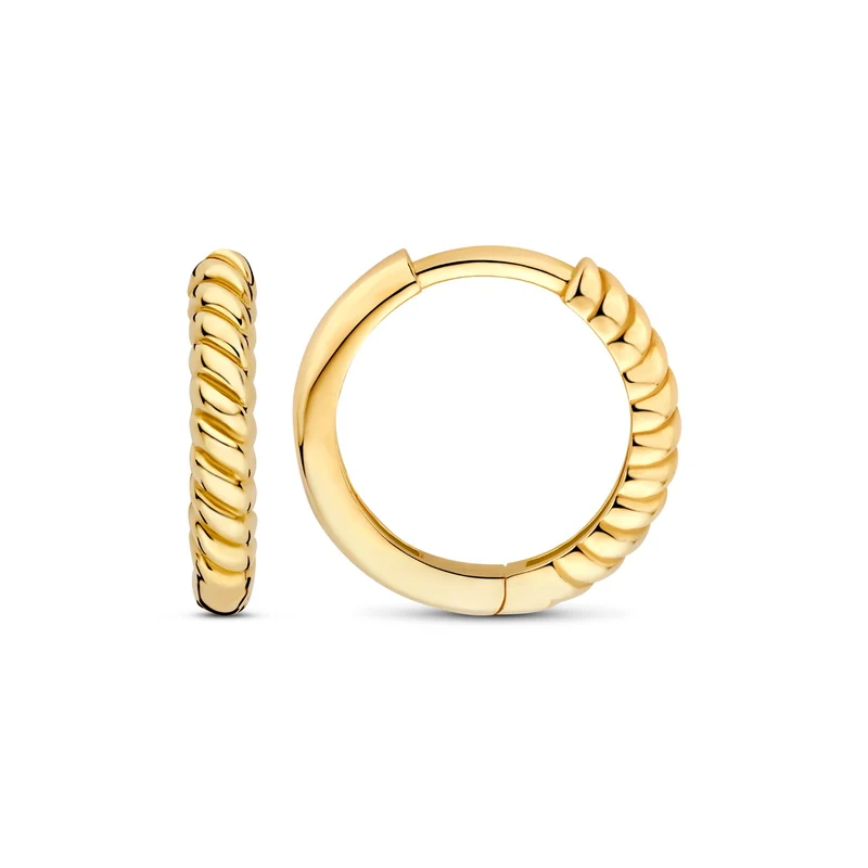 Beloro Jewels La Rinascente Fleur 9 Karat Creolen BO360105