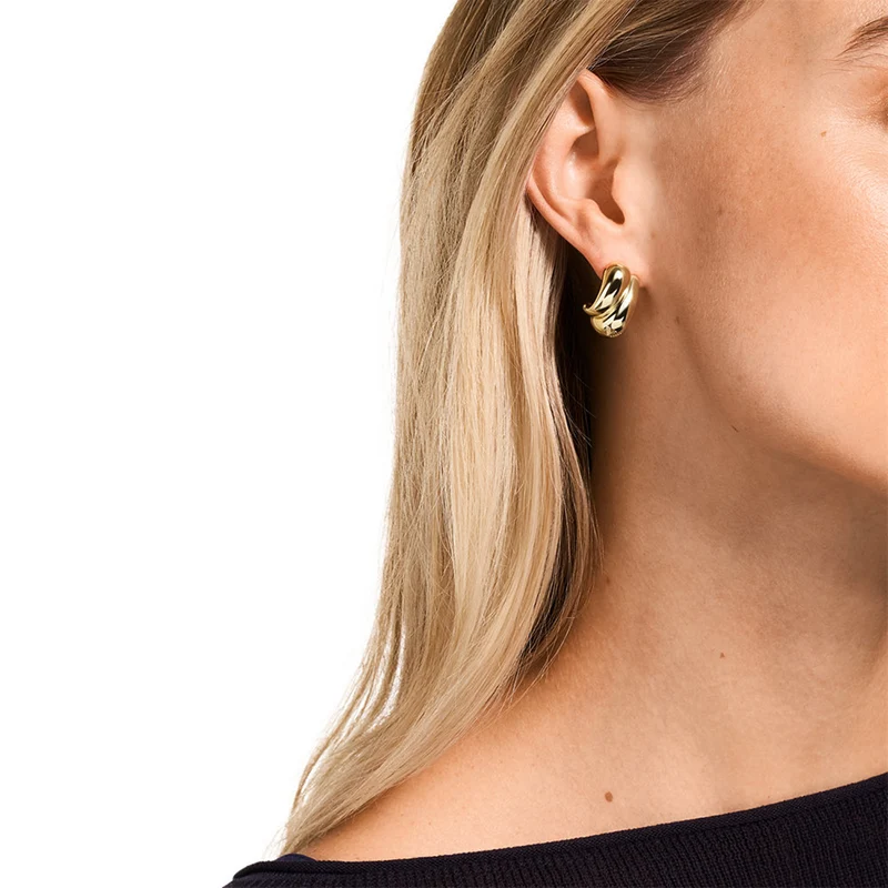 Emporio Armani Iconic Trend Brass Women's Earrings EGS3339710